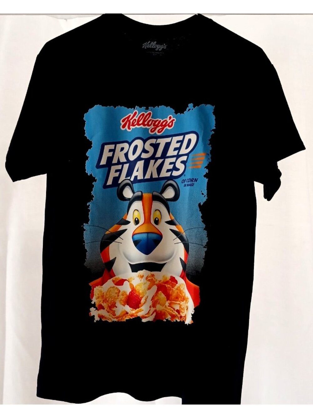 Kellogg's Frosted Flakes Shirt Mens Small Tony the Tiger Cereal Cartoon 2023 Tee